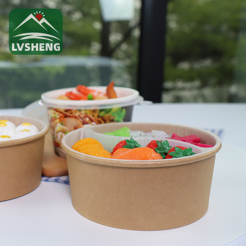 Bakit gustong-gusto ng mga customer ang aming produktong Biodegradable Compostable Kraft Paper Bowl With Lid?