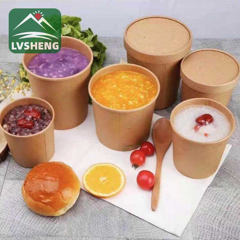 Disposable Hot Soup Paper Bowl