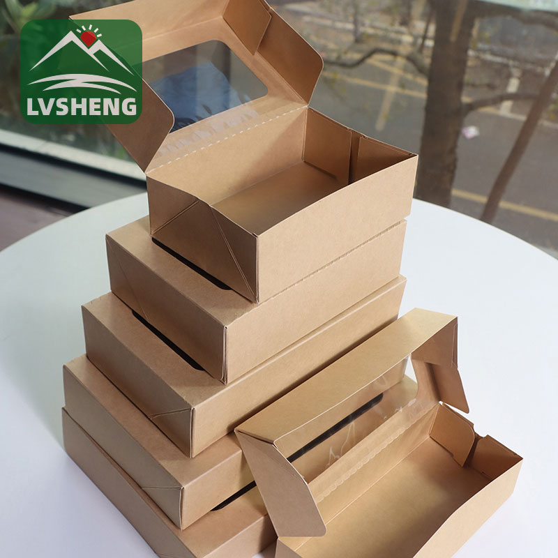 Box ng packaging ng pagkain sa kapaligiran