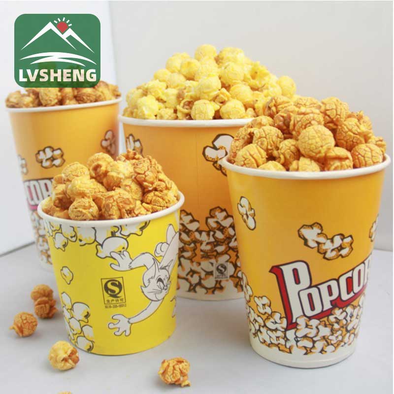 Mga Papel na Popcorn Cup